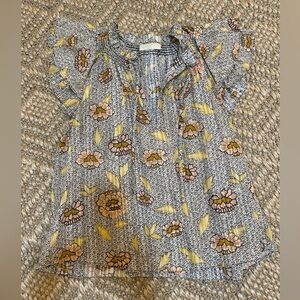Ulla Johnson Multicolor Floral Blouse
